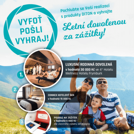 Letná súťaž s DITÓNOM: VYFOŤ – POŠLI – VYHRAJ!