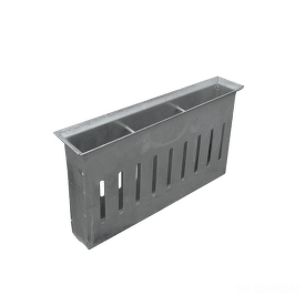 Kalový kôš pozink